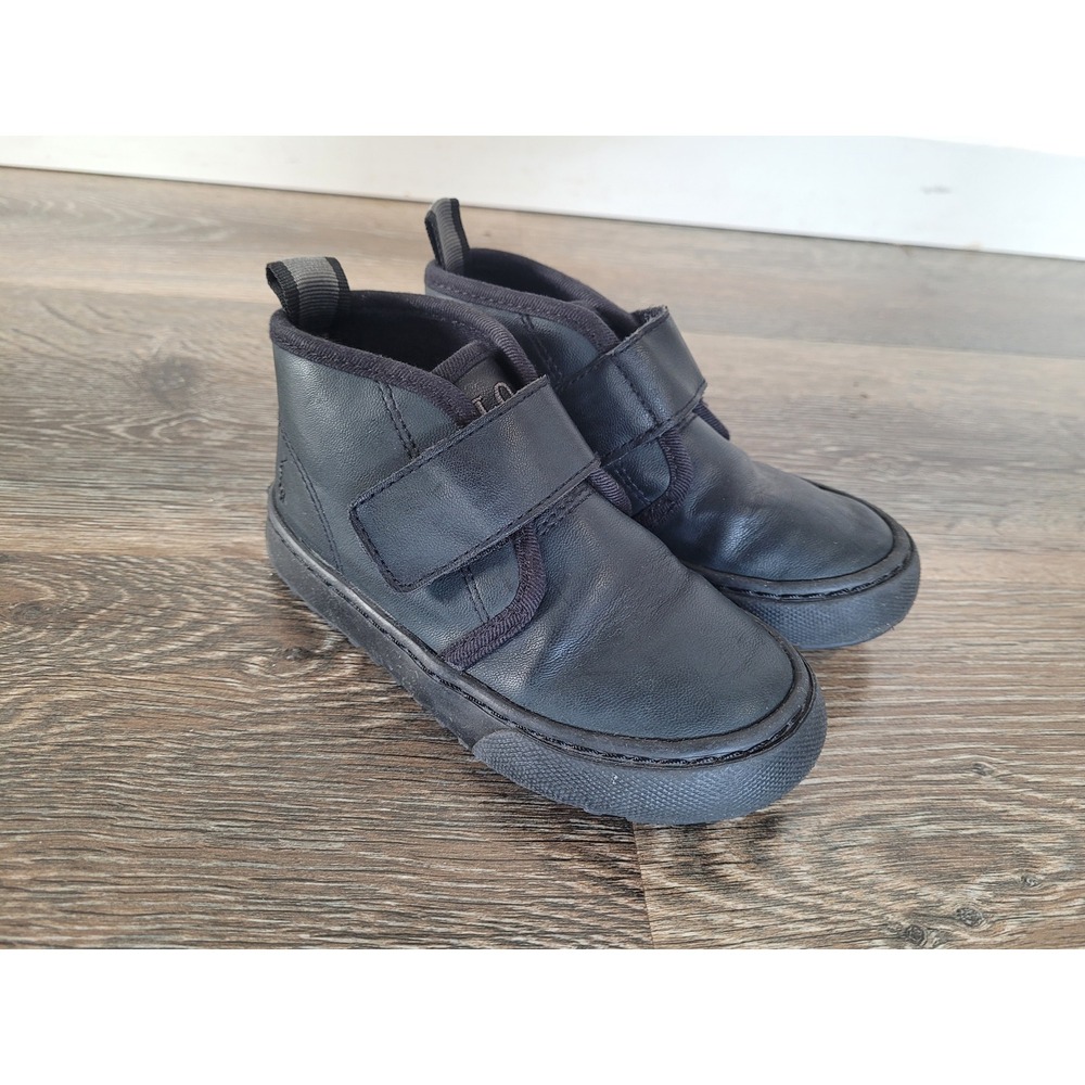 Polo‎ Ralph Lauren Owen EZ Black High Top Sneakers Toddler Boy Size 8 #6